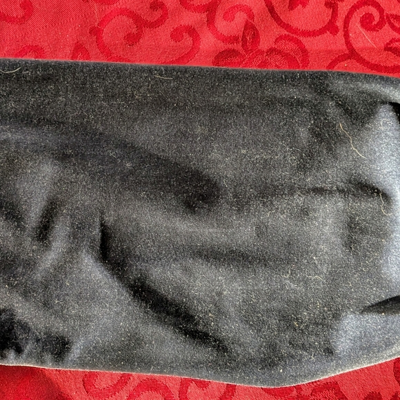 Madewell Blue Velour Sweatshirt Top With Statement Sleeves. Size Medium. - Picture 3 of 3